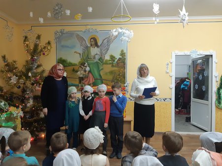 Праздник Рождества Христова в Воскресной школе